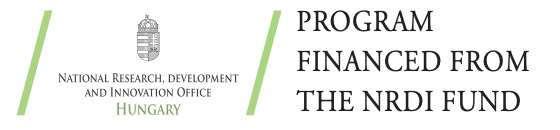 Financed from the NRDI fund Financed from the NRDI fund